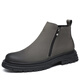 Snguny High-End Light Luxury Brand Martin Boots Herren 2024 Herbst und Winter Neue Kurzstiefel Herren Retro Lederstiefel Britische Männerschuhe Grün 38