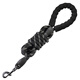 Juchuangqi Pet Leash Dog Rope Medium and Large Dog Explosion-proof Reflective Round Rope Dog Chain Non-Stretching Leash Black 2m Rope Thickness 1.2cm