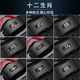 Fuhao craftsman Laonu Paul genuine leather belt for men's automatic buckle pure cowhide personalized trend versatile simple belt fashion 1047P monkey gun color 105cm