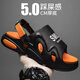 Wei Jie Herren Sandalen 2024 neue Sommerruhrschuhe, die für Autos für Männer im Freien Anti-Schlupf-Strand verwendet werden können.
