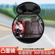 Copa de succión Tipo de automóvil Retalla interior Retraso espejo grande Campo de vista Grande convexo espejo de triciclo eléctrico Reflector circular Mirror auxiliar de 11 cm/grande [Tipo de taza de succión]