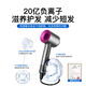 CODINI German quality leafless hair dryer for home use with negative ions that won't hurt your hair. High-power hair dryer for hair salons and barber shops with hot and cold air for silent styling and quick drying.