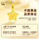 CHINA GOLD Wound Star Gold Necklace Women's Pentagram Pure Gold Pendant Pendant Valentine's Day Birthday Gift for Girlfriend Today/Next Day Delivery Wound Star Pendant + S925 Silver Chain About 1g
