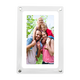 OWNEW high-definition digital photo frame acrylic electronic photo album display photo video player electronic photo frame table gift souvenir customization 5-inch rechargeable 8G memory