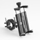 Budi Bicycle Mobile Stand Mountain Bike Navigation Ständer Elektrofahrzeug zum Mitnehmen mobiler Ständer Fahrrad Schießstand CB12049 Impuls Bar Stand Cover schwarz