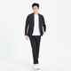 Veste de vêtements pour hommes Business Mend [Texture micro-rides]