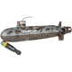 Happy Plus Jungen Kinderspielzeug-U-Boot-Kriegsschiff-Modell Elektrische Schwarze Technologie Fernbedienungsschiffe Geburtstagsgeschenk E-Commerce Version Portable Box Upgrade Version (Deep Space Grey)