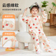 Tinsino Children's's One-Piece Pyjamas Girls Longs à manches longues Coton Coton Coton Vêtements pour enfants Vêtements Childre