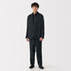 MUJI (MUJI) men's hanma water-washed jacket men's jacket 25 years summer men's suit small suit casual AD0WRC5S black S (165/84A)