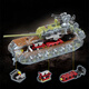 Lego LEGO 12go mouse tank building blocks German assembled giant rat super heavy model World War II remote control electric boy play Main picture model/mouse tank + 7 figures + weapons (remote