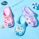 Disney Girls 'Cave Shoes Summer 2025 Nuevas sandalias de princesas de Elsa Niños para niños F2374f Pink 18
