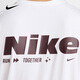 Nike (Nike) Herren-Top Authentic 2025 Frühling Neues Training Sport Fitness Casual einfach bequemer runder Hals kurzärmelig T-Shirt Hv4882-100 XS