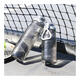 Sperre Schloss (Sperre/Verriegelung) Schloss Plastik Plastik Sportwasser Cup Sommer Tragbares geeigneter Becher Fitness Tritan -Studenten ABF684 Orange 500 ml