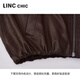Jin Yujies neuer Frühling 2025 Bubble-Sensing-Proteinleder Kurzjacke für Frauen kurzer Revers Lose Jacke S251JK032y