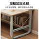 Xinyouliangjia computer desk desk desktop bookshelf integrated office home study table A062 120*50 maple cherry wood color + white shelf