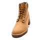 Timberland Martin Boots Frauenschuhe Frühling und Sommer im Freien Wanderschuhe High Top Kicks Paar große gelbe Stiefel Freizeitschuhe 8168r A25bs231/5cm Absatz 36