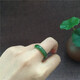 CHI PAN Natural Hetian Jade Jade Ring Кольцо кольцо кольцо пустое нефритовое кольцо. 16853] внутренний диаметр 18 мм