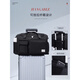 Kuang Rui Travel Bag Les hommes et les femmes transportent une grande capacité de voyage Business Trip Light Storage Sac à courte distance Sac Sac Sac Duffel Sac noir