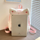 Bulannu Kitten Plush рюкзак милая сумка для женщин осень и зимний рюкзак ins nise design school burry pink pink