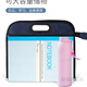 买55 B4加大牛津布文件袋公文包手提袋文件包会议袋礼品装烟袋 D846金典商务手提袋(蓝色1个装)