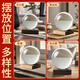 DL 1998胖东来品质白色水晶球摆件黄紫粉红透明玻璃球大小号生日礼物家居 天|然水晶球黄色-792