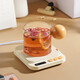Bear thermos coaster electric coaster heating coaster constant temperature heater warm milk heater office tea seat multi-container compatible with multi-level temperature adjustment autumn and winter health gifts P40F8 gift box single coaster can hold 0.3L -0.6L cup