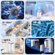 Purificateur d'air Xiaomi Boyi Ménage du formaldéhyde Dépose de bureau Small Deodorant Smoke Oner Pet Cat Cat Purification Ion Ion Purificateur 3879 Modèle de base [50m Purification de grande zone