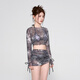 Yimeishan Bikini European and American Swimsuit Women's 2025 New Hot Spring Sexy Slim and Pure Sexy Seaside Vacation Ins Style