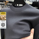 Tête du vieil homme (Laorentou) Couc rond Pur Cardigan masculin d'hiver épais chaud décontracté version coréenne colored couleur cool épais tricot tricot pull de base masculine A9901 vert 2xl 185