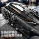 赟娅遥控汽车玩具充电四通灯光无线漂移警车电动车仿真模型儿童节礼物 22CM水陆遥控坦克黑色款