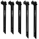 
UNO lightweight mountain bike road vehicle aluminum seat pipe 27.2 30.9 31.6MM seat pole 400MM rear floating seat pole SP719/31.6*400MM/gloss black/306g