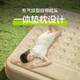 安丹迪（Adandyish） 充气床垫折叠床蓄电泵200*180*25绿 户外家用午休打地铺单双人床