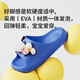
Pig dad children's slippers boy summer bathroom bathing non-slip medium big boy cartoon Ultraman sandals blue 18