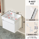 Mushe honeycomb aluminum bathroom cabinet 30cm wide deepening small apartment washbasin cabinet integrated washbasin mini-size washbasin 4837cm main cabinet main cabinet + ordinary mirror cabinet