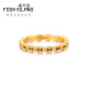 Fulaidao Gold Ring Princess Sissi Royal Sapphire Ring Work Feet 829 Yuan [Presale] около 3,8 грамма - больше возврата или меньше компенсации (свяжитесь с обслуживанием клиентов, чтобы определить номер круга)