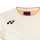 
YONEX Yonex Badminton Clothes National Team Competition Fan Edition Sports Women's Short Sleeve Set 20877CR Milky White XO