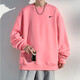 Warrior Sweatshirt men's spring and autumn long-sleeved T-shirt top casual T-shirt autumn casual clothes base shirt loose pure couple clothes LG-HL-B2-31-FKS691 black S (recommended 80-105 Jin [Jin equals 0.5 kg])