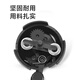 Permanent bicycle bell super loud universal speaker children's mountain bike road accessories ringing special ringing bell black
