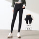 Every time women's autumn leggings for women yoga stretch pants wearing tight shark leather long pants for women 6631 black M
