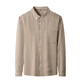 Tommy Kelly American Tomm Brand Spring und Herbst New Herren Long Sleeve Shirt Anti-Falten-freie Streifenhemd Jacke C719 Black M 165/Vorgeschlagen 90-115jin [Jin ist 0,5 kg]