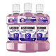 Li Shidelin essential oil mouthwash ten-effect full protection 500ml*3 fluorine-containing gentle and long-acting oral fresh breath deep clean
