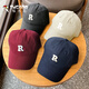 Woodpecker R-mark baseball cap for women with big head circumference slim face and small versatile sports hat men Korean style baseball cap trendy