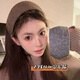 Morning star old money style knitted wide-brimmed headband women's high-head headband hairpin high-end clip hair bundle spring headband hair accessories brown texture wide-brimmed hairband