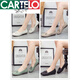Cartelo Crocodile (cartelo) zapatos de frijoles de primavera y otoño zapatos individuales para mujeres de cuero genuino plano liviano zapatos de mamá de mediana edad zapatos suaves suaves zapatos de cuero para mujeres con zapatos casuales 1695 tendón de ternera verde 39