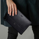 Sieben Wolf Handtasche Top-Schicht Cowide Herren Brieftasche große Kapazität Soft Leder Ultra-dünn Dad Style Modemarke Handy-Umschlagsbag Modell 1 [offizieller Direktverkauf] 270*20*180 mm