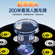 
Mingsheng three-camera rotatable outdoor camera 4g lifetime free traffic mobile remote monitor home use 360-degree no blind spots with night vision panoramic dialogue rotation