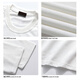 Katuchi trendy brand Pissai high street short-sleeved T-shirt men's summer American retro pure cotton butterfly high-end five-point half-sleeved sleeves White XL