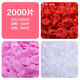 
Yoojia Liangpin mixed color simulated petals 2000 pieces, confession of proposals, wedding arrangements, wedding celebration fake petals