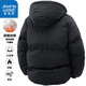 Jeanswest Wang Yibo endorses cotton-padded jackets for men, men's winter bread coats, long-sleeved warm jackets, thickened cotton-padded jackets, Yunhubao-L26 Caramel XL (recommended 130-150Jin Jin equals 0.5kg)
