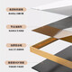 Miroir de vinaigrette push-pull cachée pour lentilles de contact ménagers Miroir de la chambre à coucher Miroir décoratif Miroir mural décoratif peinture d'un style avec horloge 30 * 100cm
